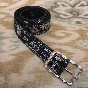 ⭐️ 2 for $10 ⭐️ BUNDLE AND SAVE!! Black Rock ‘n Roll Fashion Belt